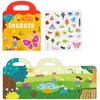 Kids Quiet Busy Book Montessori Scene Sticker Book For Children Early Learning