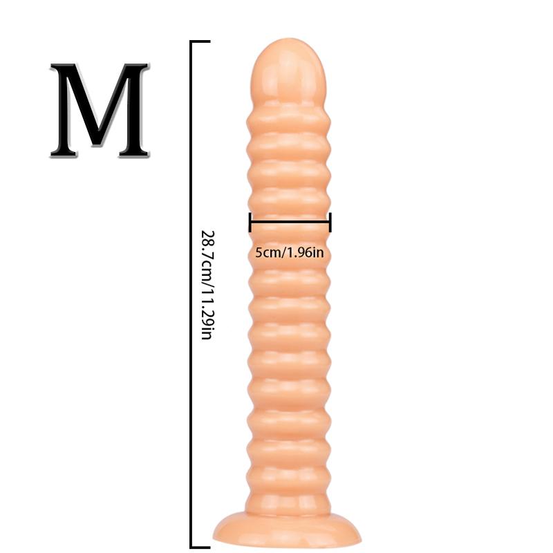 Screw Thread Dildo Suction Cup Soft Dick for Women Erotic Anal Sex Toys Clitori Vaginal Masturbators Penis