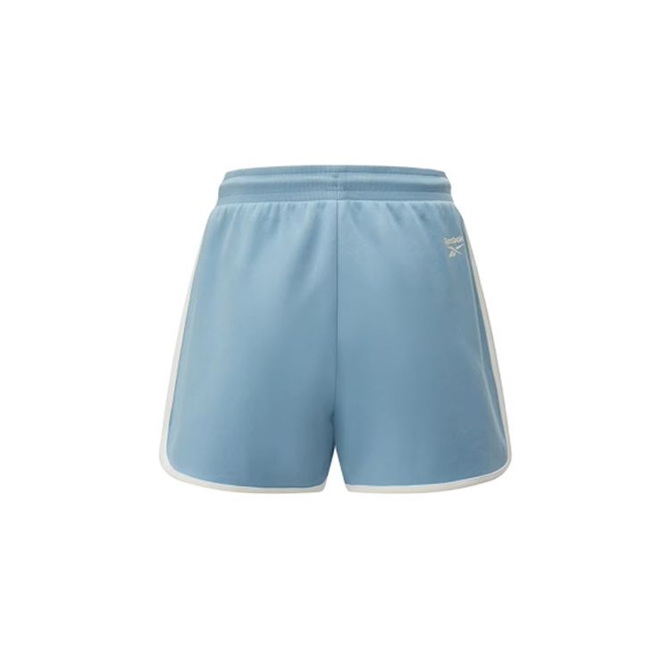 Reebok Color Block Lace-Up Knitted Casual Shorts Women Shorts Light-Blue 24SRC606WGB4