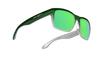 RUDY PROJECT SPINHAWK Sunglasses for Beach UV Casual Green Streaked Matte Polar 3FX HDR Multi Laser Green Sports, Protection, Unisex, Sporty, Style,