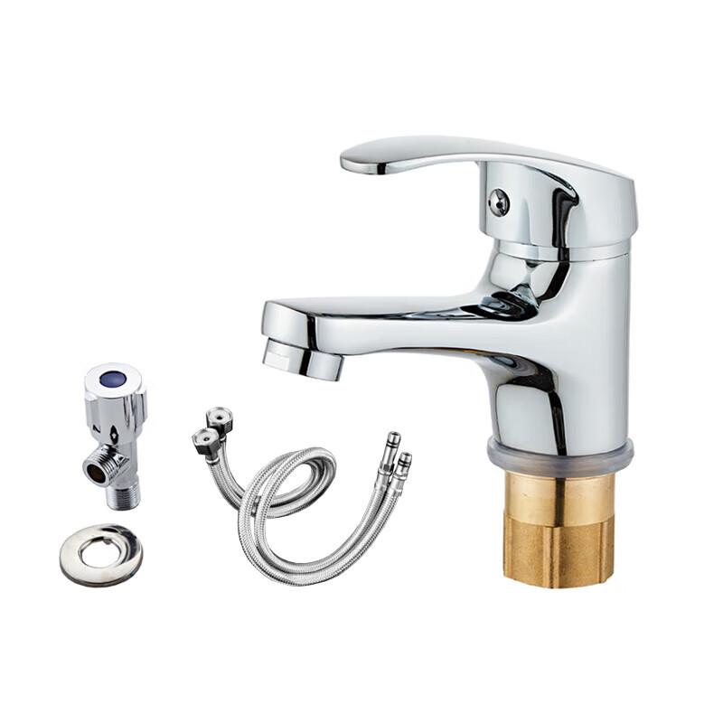 ShuiZhiSheng Copper Single Handle Bathroom Faucet