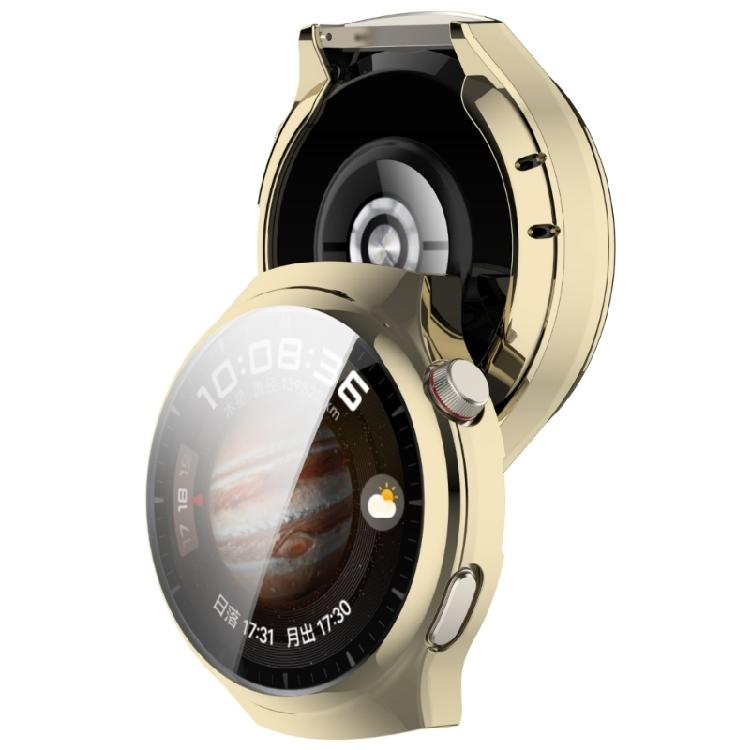 Full Coverage Bumper Shell for Watch 4 Protector Dustproof Cover Scratchproof Housing Replacement Watch Cover