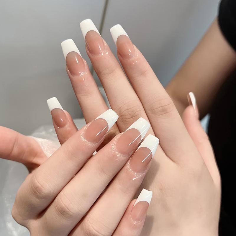 French Nail Art Stamper With A Nail Scraper Silicone Clear Head Nail Mold Stamping Template For Diy Manicure