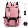 Peripheral Printed Backpack Female Fashion Student Multifunctional Casual School Bag