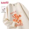 Baleno Unisex Schweres Baumwoll-Langarm-T-Shirt