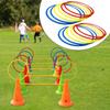 12 Agility Training Rings As And Coordination for Fast Footwork. Made of Wear-resistant PVC.