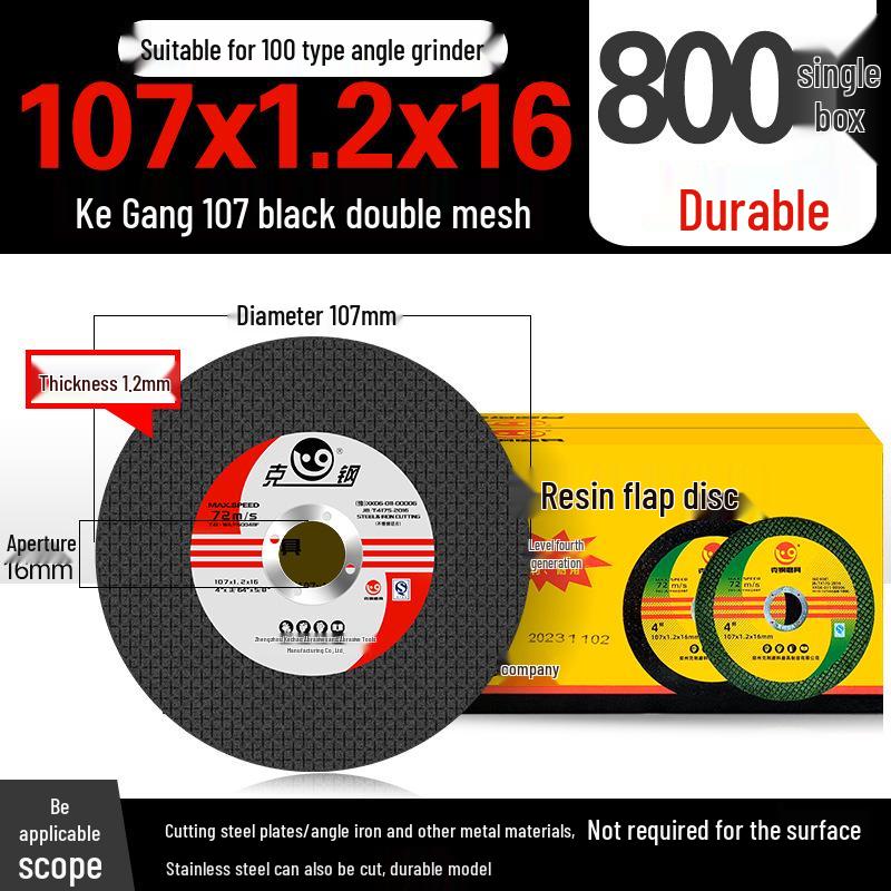 100mm Metal & Stainless Steel Grinding Wheel and Polishing Disc for Angle Grinders