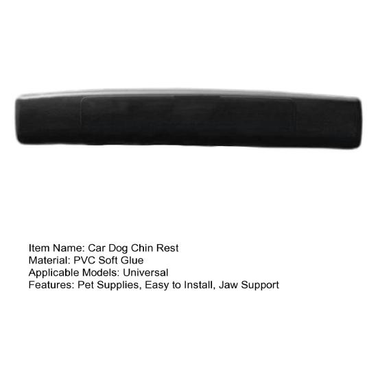 1/2 szt. Poduszka pod brodę dla psa na okno samochodu, redukująca nacisk na szczękę, uniwersalna poduszka okienna do jazdy z opuszczonymi oknami, podkładka pod szczękę i szyję dla zwierząt