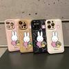 Flower Basket Miffy Rabbit for iPhone17promax Mobile Phone Case Apple 16 Drum Bag Air Cushion 15 Girl 14 Soft Cover