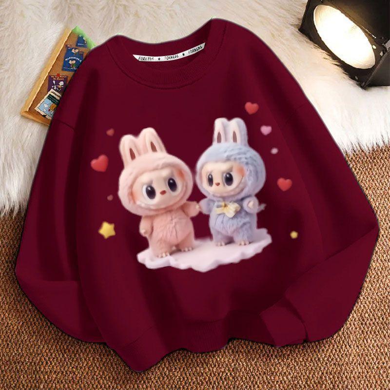 Cute Children's Sweatshirts, Long-sleeved Casual Sweatshirts for Boys and Girls In Spring and Autumn