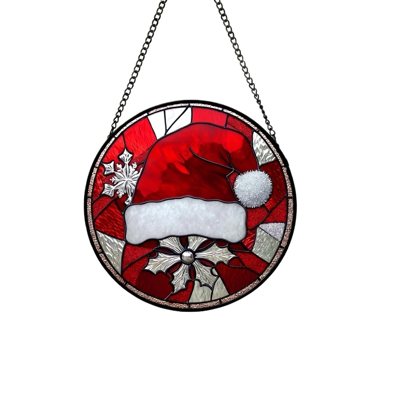 

Winter Acrylic Pendant Series Durable Lightweight Decorative Hanging Ornament Suitable for Seasonal Home and Event Decoration One Size