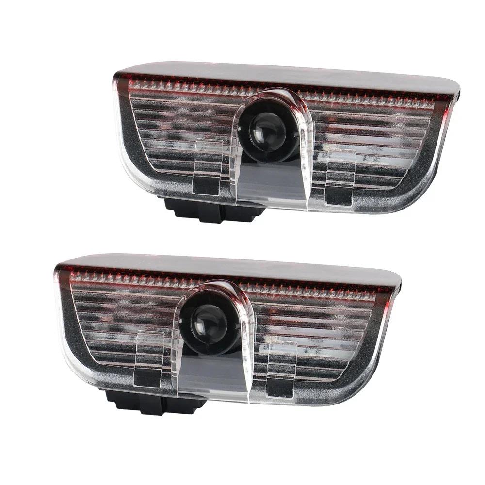 

Car Sticker Skoda 2026 Hot Car Door Welcome Light Laser Projector Logo 3D HD LED Welcome Light Car Decoration Accessories For Sk