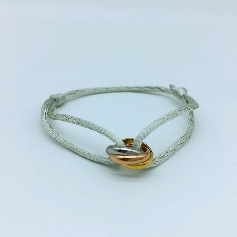 Simple Retro Lucky Woven Rope Bracelet For Women Men Temperament Trendy Luxury Circles Bangles Jewelry Accessories Gifts