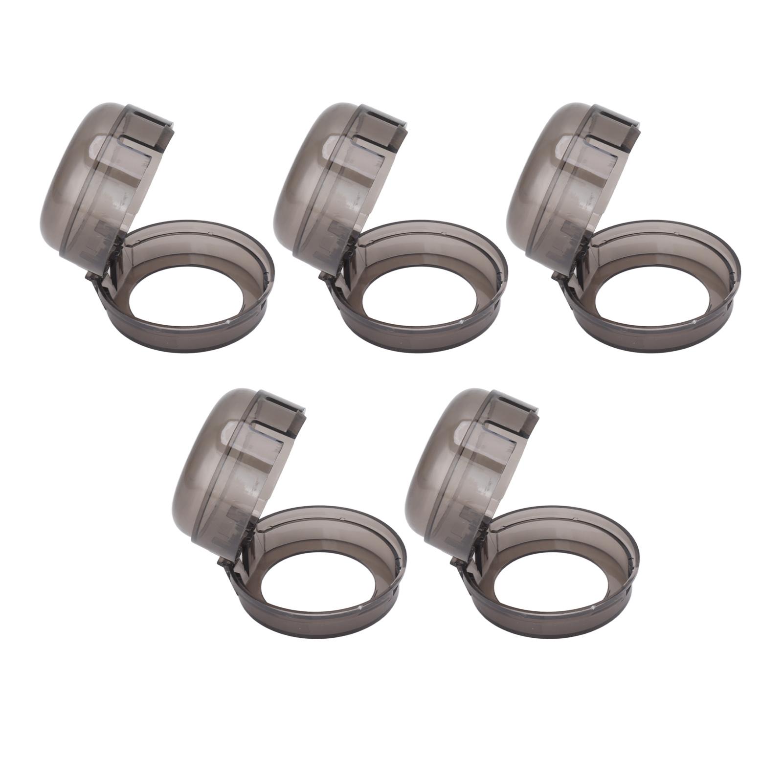 

Child Safety Gas Stove Knob Protection Cover High Temperature Resistance Child Proof Oven Knob Cover Transparent Black прозрачный черный