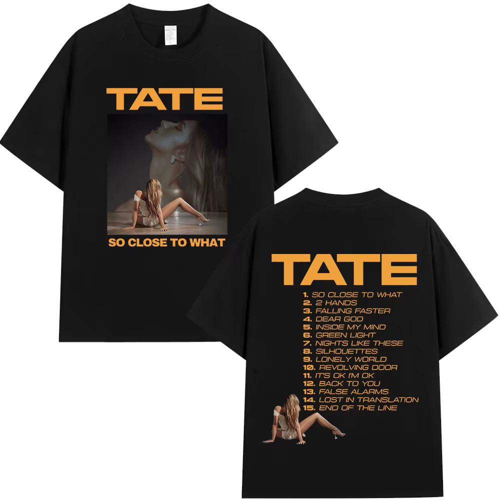 Tate McRae Miss Possessive Tour 2025 Shirt Y2K Graphic Tee Unisex S-3XL