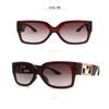 Fashion Big Frame Square Sunglasses Women Designer Sunglasses