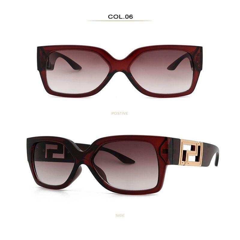 Fashion Big Frame Square Sunglasses Women Designer Sunglasses