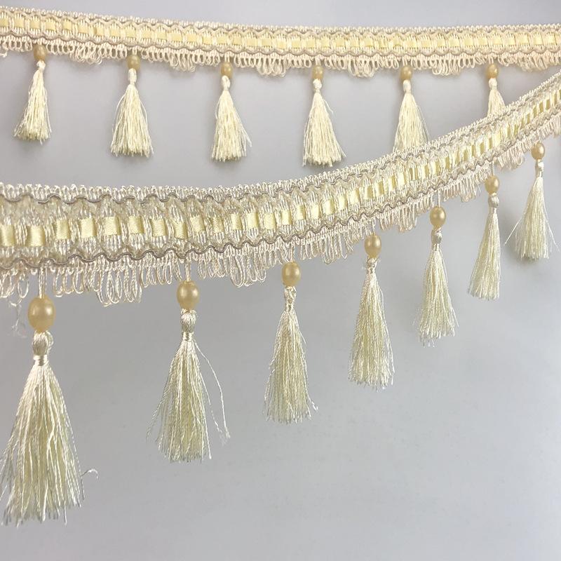 11.5 Meter Curtain Tassel Fringe Edging Lace Trim Garment Curtain Cushion Decor Sewing Accessories DIY Upholstery Crafts