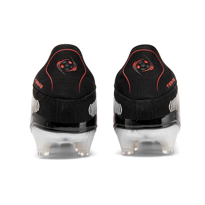 Nahtlose Flyknit Schnürlose COPA Fußballschuhe für Herren & Damen - Mit langen Stollen, Ideal für Wettkampf & Training