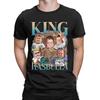 Crazy King Hasbulla Art Khabib T-Shirts for Men Round Neck 100% Cotton T Shirt Vintage Short Sleeve Tee Shirt Gift Idea Clothes