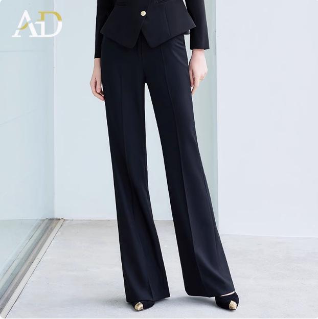 

Женский деловой костюм высокого класса на осень/зиму - Роскошный формальный комплект-двойка в китайском стиле Small