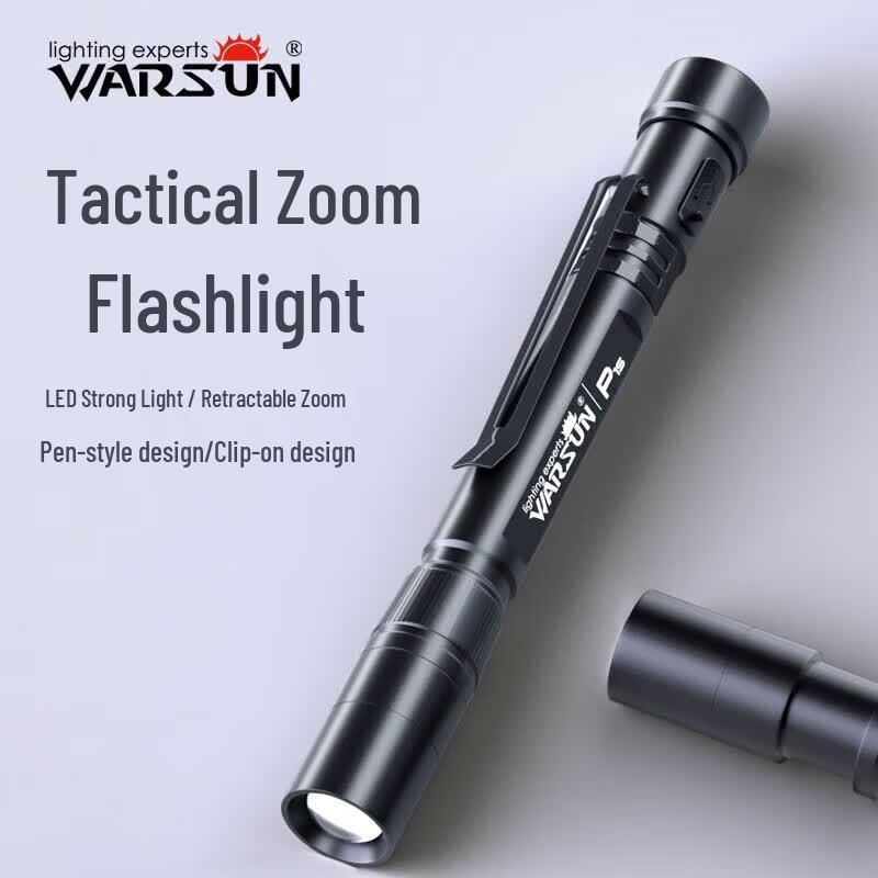 WARSUN Pen-Type Rechargeable LED Flashlight