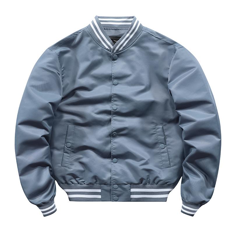 מדים בייסבול חזה לגברים מעיל פצצות אביב וסתיו גברים ונשים מעיל זוגי בסגנון זהה מעיל עבודה טרנדי