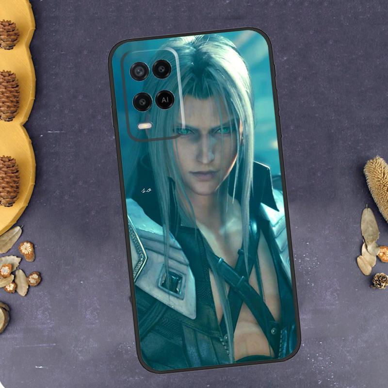 Final Fantasy Phone Case For Oppo A94 A74 A54 A15 A18 A38 A58 A78 A98 A40 A60 A80 A16 A76 A96 A57S A17 A77