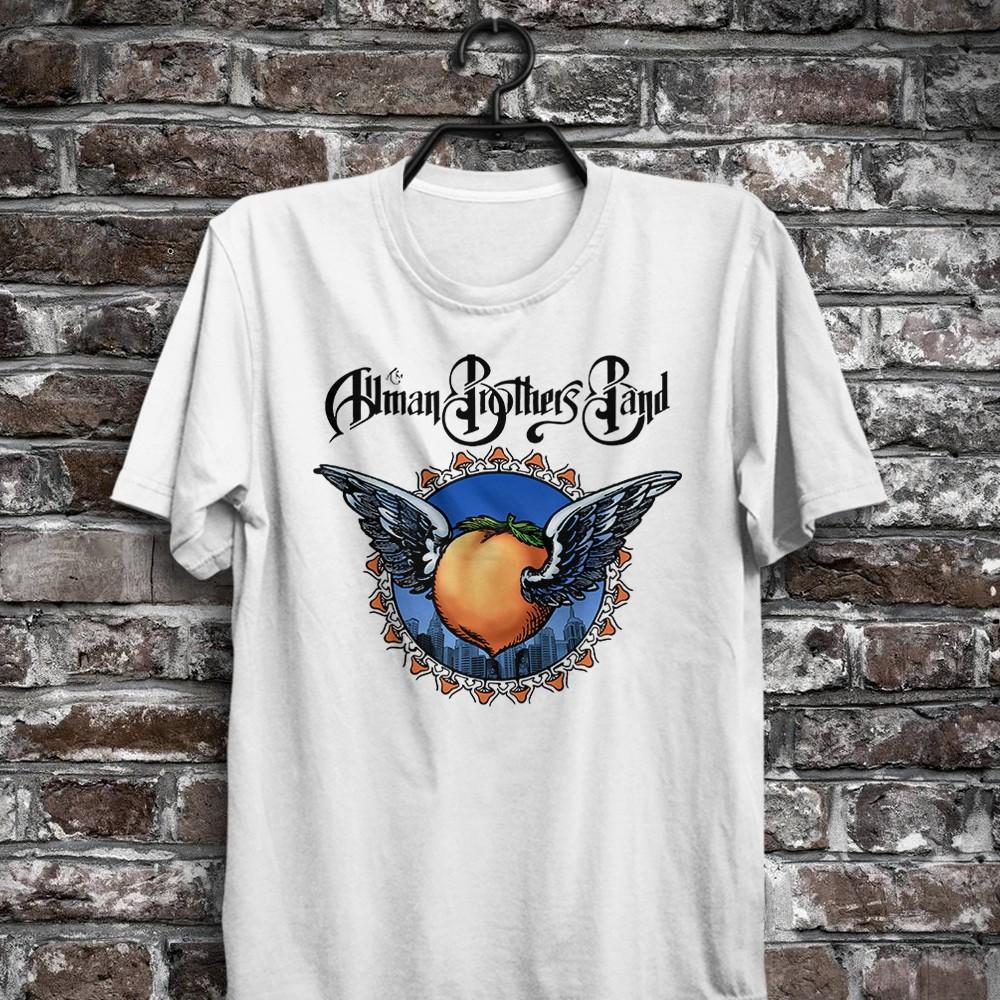 The Allman Brothers Band TShirt At Fillmore East Eat a Peach Concert Tour Poster Unisex T-Shirt XXL
