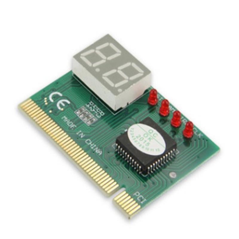 Diagnostic Card For Post Error Code Detection On 286 To P4 Motherboards With 2 Digit Display And Support For Pci And Isa Slots