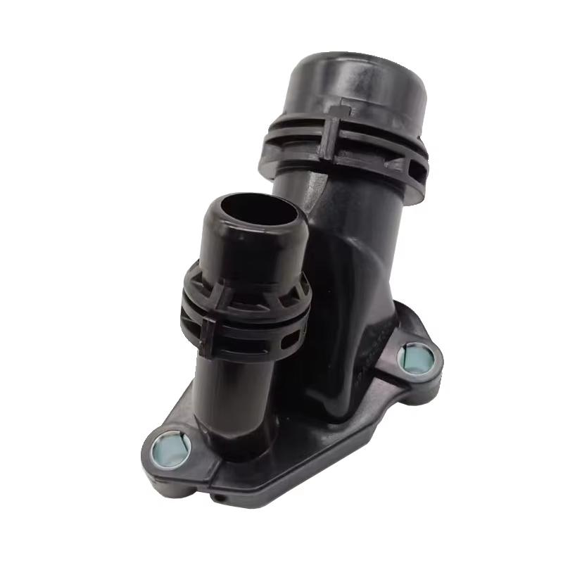 11117800048 Car Engine Coolant Thermostat Water Flange for BMW E81 E90 E60 F10 N47 N47s N57 N57S Cooling System Connector Thermostats 5