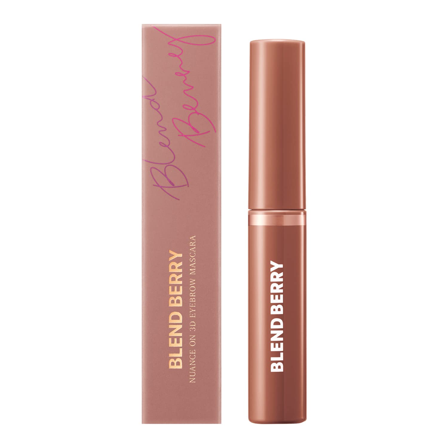 Blend Berry Nuance On 3D Eyebrow Mascara 002 (Cassis Brown)