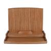 Mini Buddhist Altar, Open, Simple, Memorial Stage, Top-Mounted, Compact, and Storage-Friendly (Walnut)