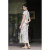 Women's Chinese Style Ink Print Qipao Dress