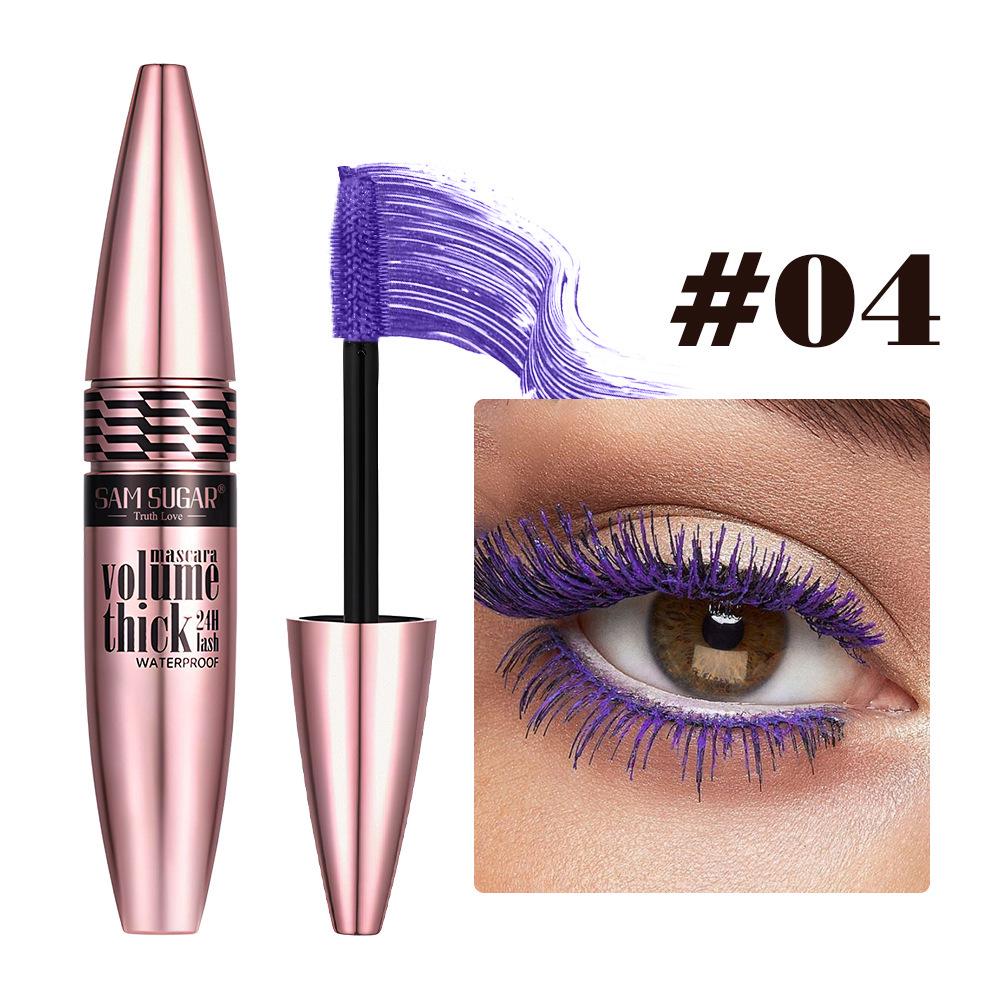 

SAM SUGAR 4-Color Long-Lasting Curling Mascara - Smudge-Proof & Festival-Ready