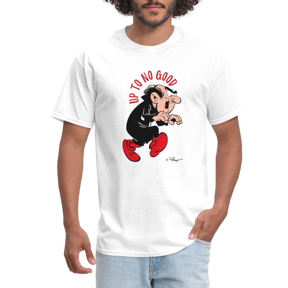 The Smurfs Gargamel Up to No Good Men s T-Shirt S