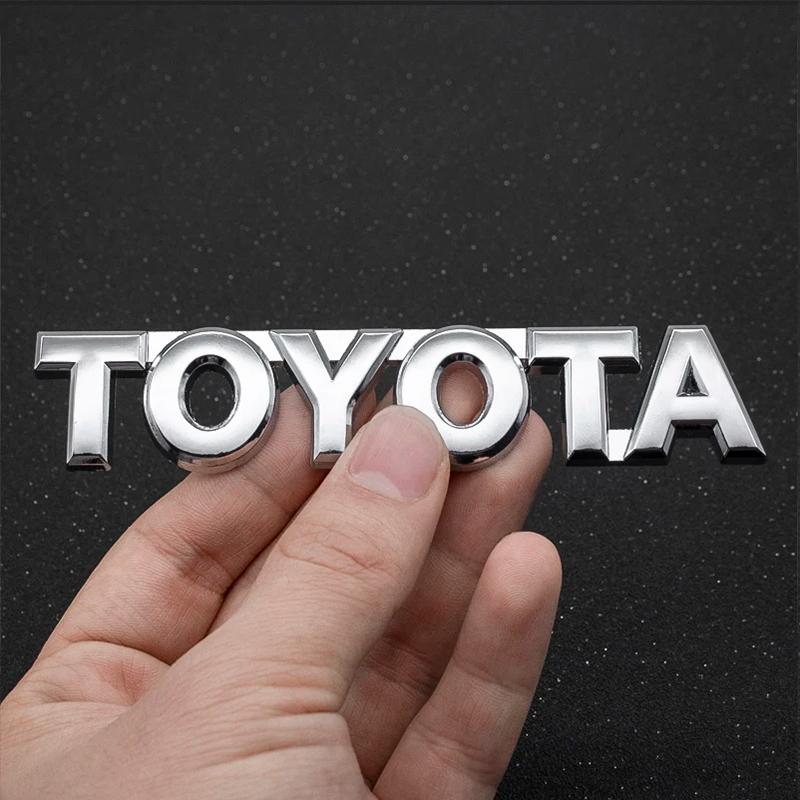 Bilstyling Bagasjerom Hale Klistremerke Emblem Merke Dekaler Dekorasjonstilbehør for Toyota Chr Rav4 Yaris Prius Avensis Corolla Camry