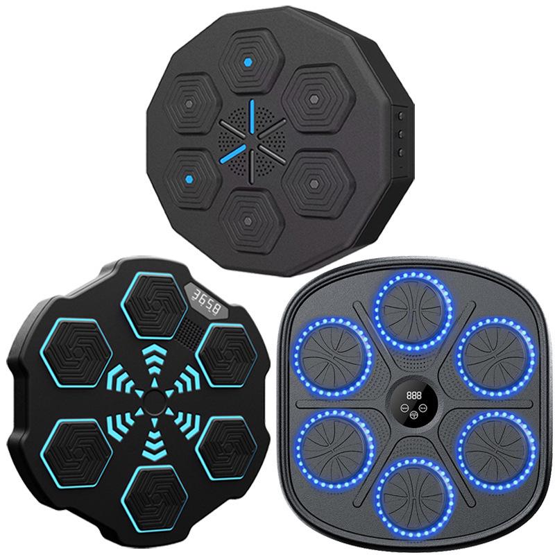Children's Bluetooth Music Boxing Target with Adjustable Levels for Home Fitness