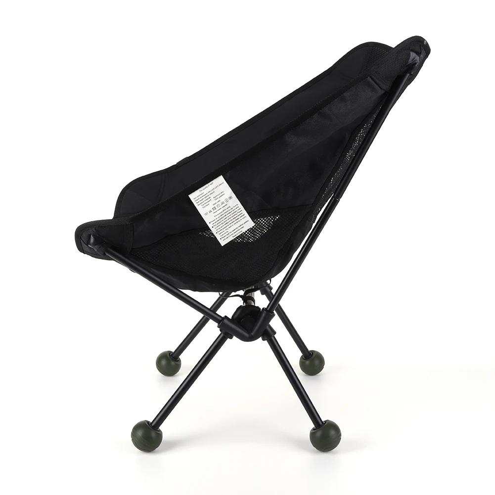 4Pcs Chair Foot Cover Rubber Feet Protector Pads Outdoor Chair Leg Tips Ball Cap Moon Chair Foot Cover for Rugged Uneven Surface nero