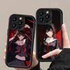Wuthering Waves Chisa Handyhülle für iPhone 17 16 15 14 13 12 11 Air Pro Max Plus Schwarze Weiche TPU Stoßfeste Hülle