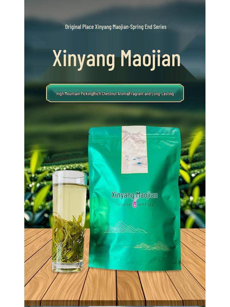 Xinyang Maojian Spring Tail Handmade Green Tea Gift Box - Pure Bud Rations