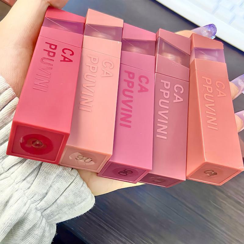 Cloud Lip Mud Matt Samt Whitening Lip Glaze Matt Rotbraun Seidiger Antihaft-Lipgloss