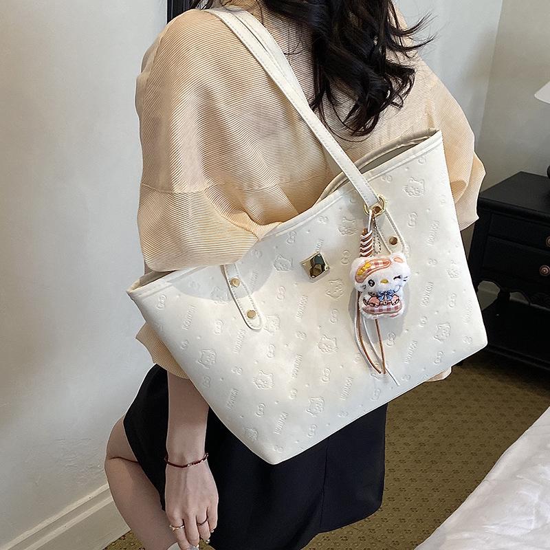 2026 Women's Fashionable High-Capacity Tote Bag - Versatile Shoulder & Crossbody Design for Simple Commutes