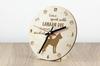 Canaan Dog - clock with dog, wooden clock with engraving, personalised clock by Art-Dog