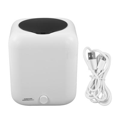 Mini machine à laver portable rechargeable par USB, en ABS, avec fonction de minuterie, pour appartement