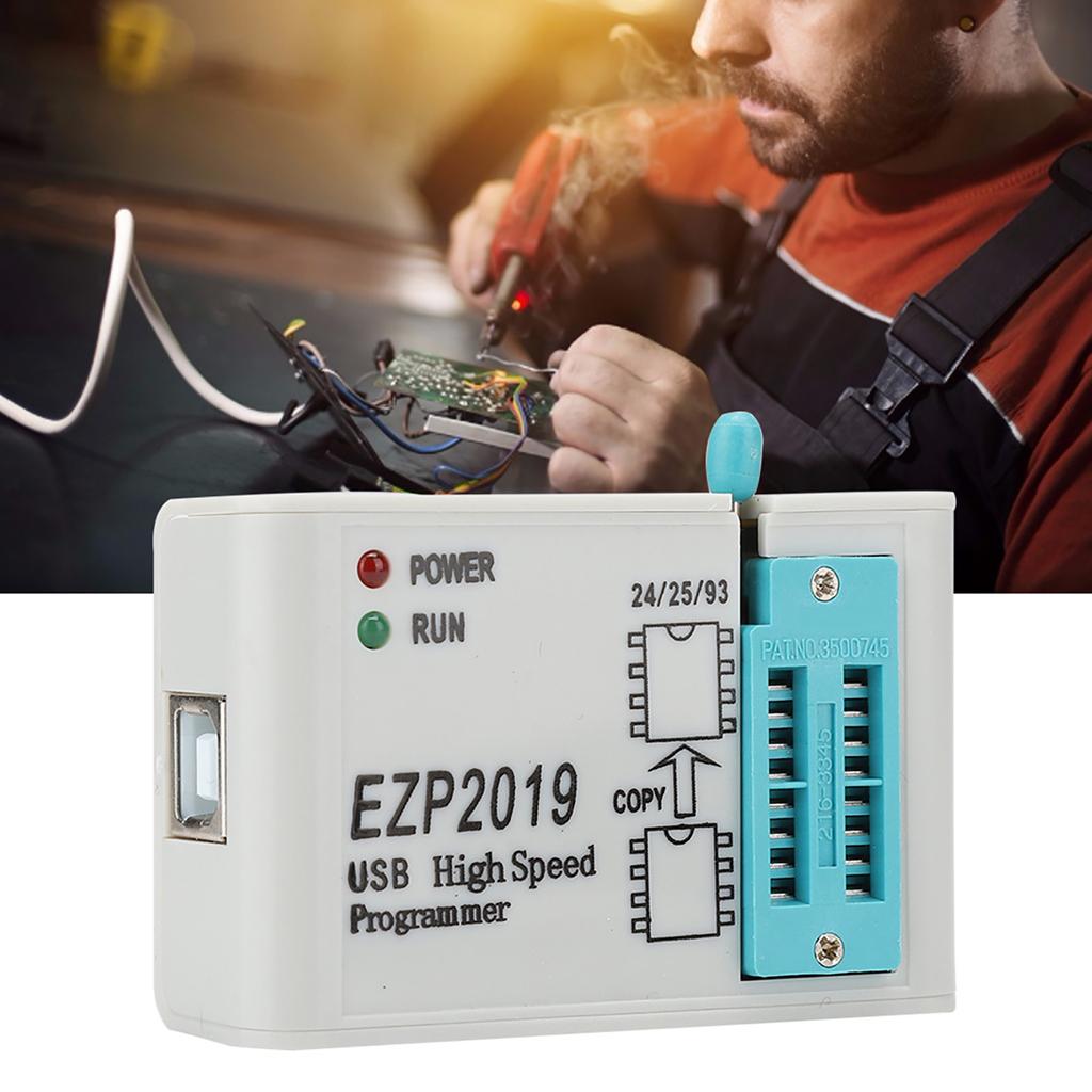 EZP2019+ Hochgeschwindigkeits-USB-SPI-Programmiergerät mit getesteter Basis, unterstützt PC-Software-Firmware-Updates