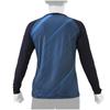 Mizuno Graphic Undershirt Long and Easy To Move Deep Size L Men's Baseball/Softball Fleece-Lined (Low Neck, Sleeves) - Warm, Moisturizing, In, Navy,