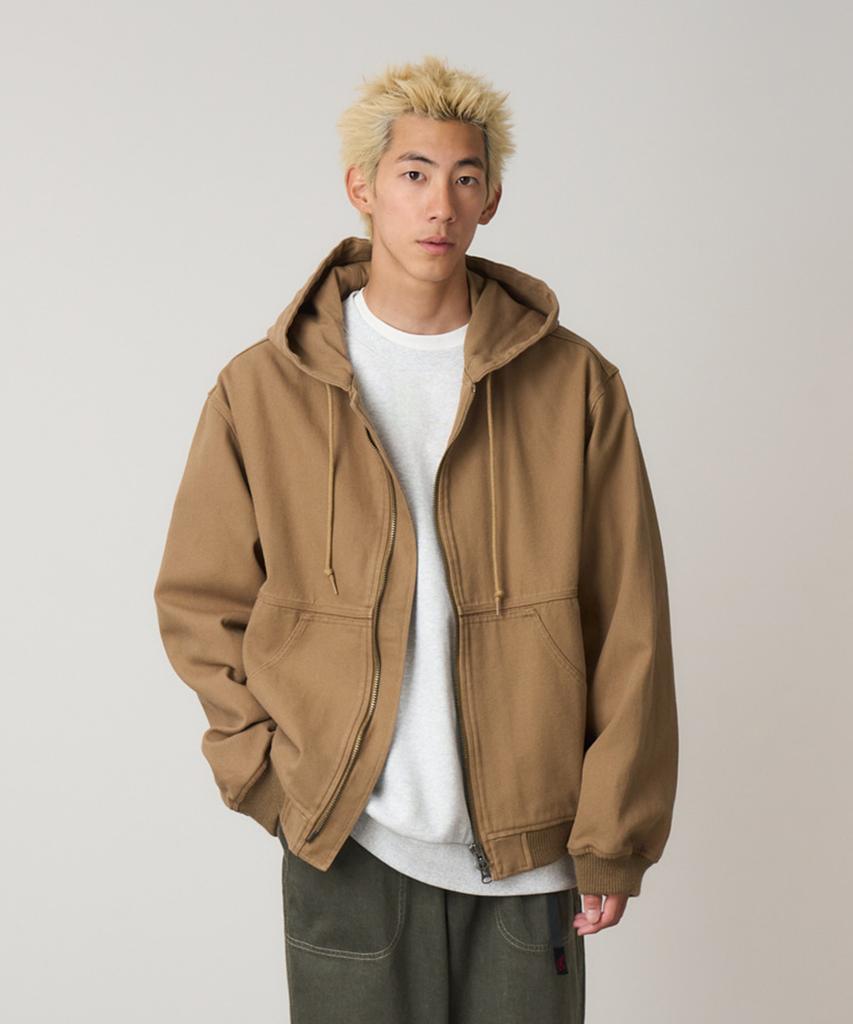 Gramicci El Cap Canvas Hooded Jacket Walnut