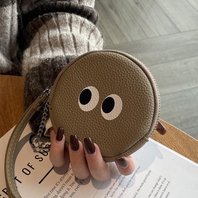 2025 Cute Cartoon Women's Genuine Leather Mini Coin Purse - Top Layer Cowhide Design