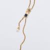 FEVERISH [natural Stone] Dalmatian Navy Necklace - LIMITED EDITION